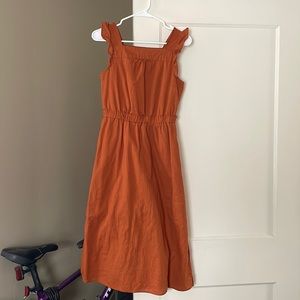 Orange Summer Dress